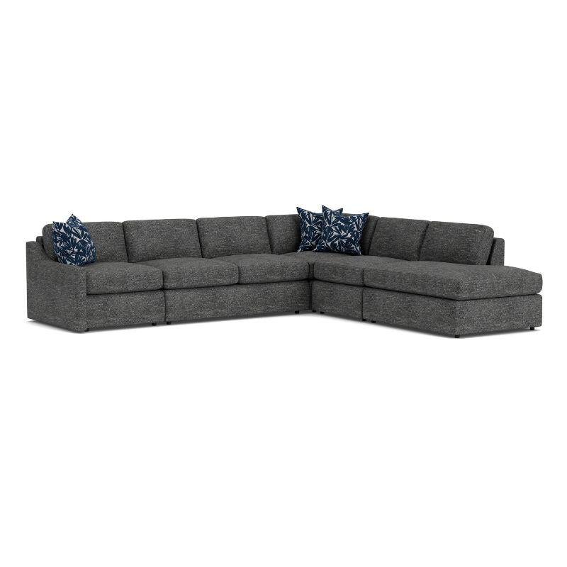 The Sky 5510 Track Arm Sectional Sofa L-Shape