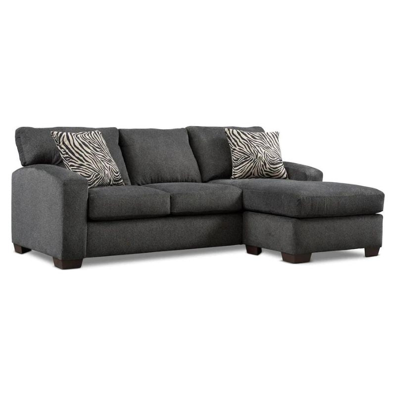 Nala 2-Piece Sectional Black