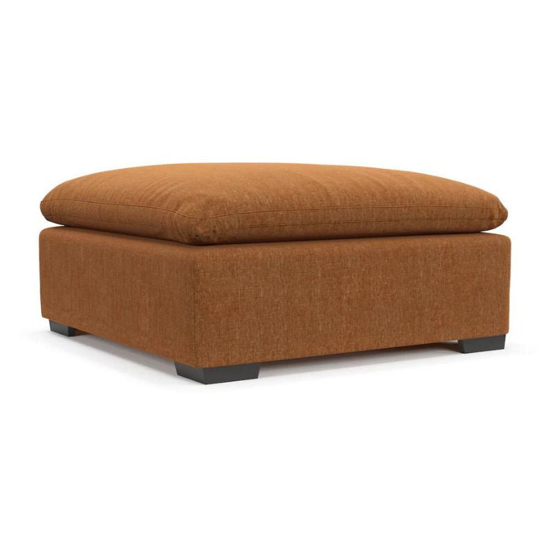 Plush Ottoman Contessa Ginger